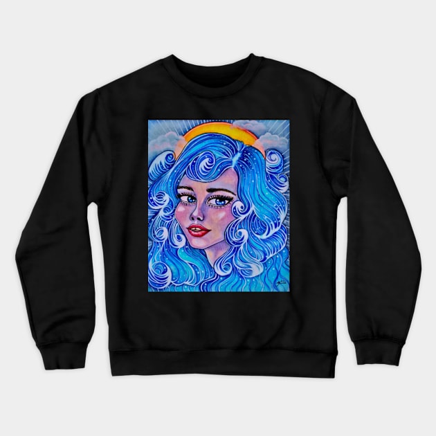 I was just a bad dream Crewneck Sweatshirt by Kevin Jones Art